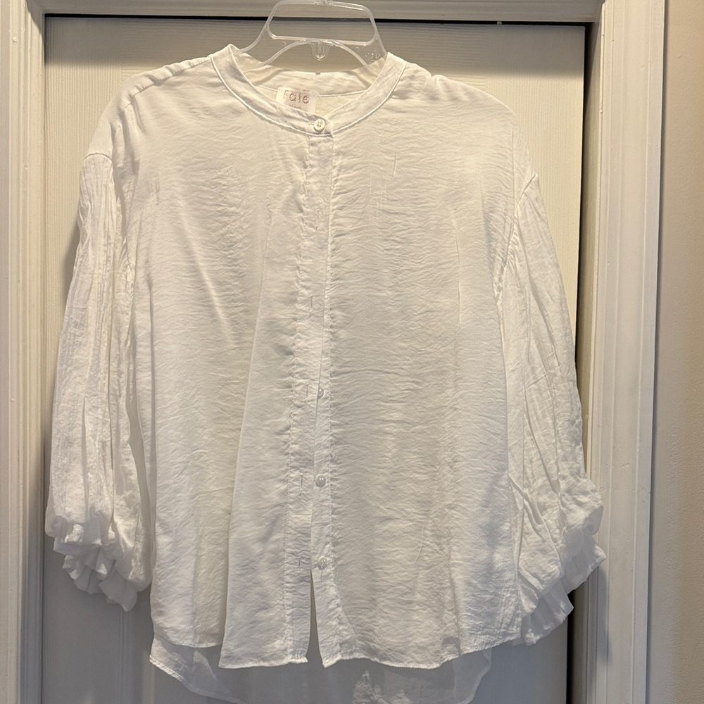 Fate white button down